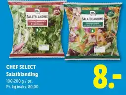 Lidl CHEF SELECT Salatblanding tilbud