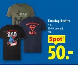 Lidl Fars dag-T-shirt tilbud