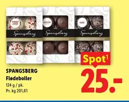 Lidl SPANGSBERG Flødeboller tilbud