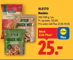 Lidl ALESTO Nødder tilbud