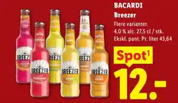 Lidl BACARDI Breezer tilbud