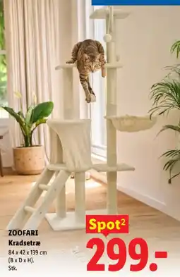 Lidl ZOOFARI Kradsetræ tilbud