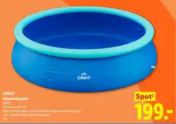 Lidl CRIVIT Oppustelig pool tilbud
