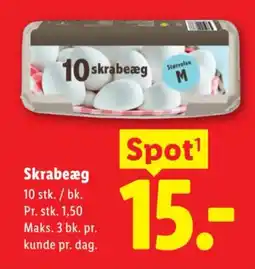 Lidl Skrabeæg tilbud