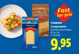 Lidl COMBINO Lasagneplader tilbud