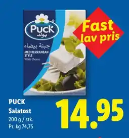 Lidl PUCK Salatost tilbud