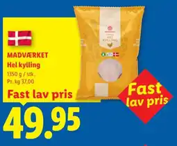 Lidl MADVÆRKET Hel kylling tilbud