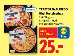 Lidl TRATTORIA ALFREDO High Protein pizza tilbud
