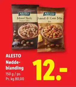 Lidl ALESTO Nødde- blanding tilbud