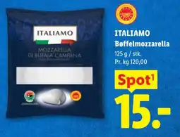Lidl ITALIAMO Bøffelmozzarella tilbud