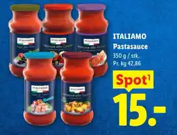 Lidl ITALIAMO Pastasauce tilbud