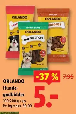 Lidl ORLANDO Hundegodbidder tilbud