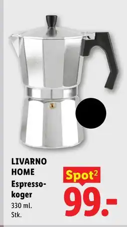 Lidl LIVARNO HOME Espressokoger tilbud