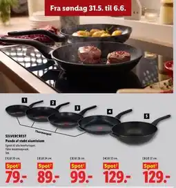 Lidl SILVERCREST Pande af støbt aluminium tilbud