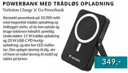 CBC Verbatim Charge ’n’ Go Powerbank tilbud