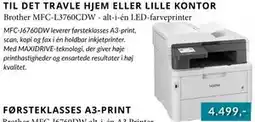 CBC Brother MFC-L3760CDW - alt-i-én LED-farveprinter tilbud