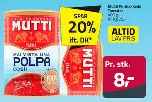 Fleggaard Mutti Finthakkede Tomater tilbud