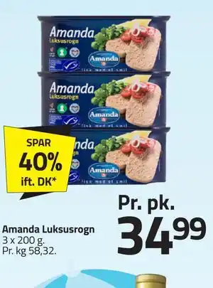 Fleggaard Amanda Luksusrogn tilbud