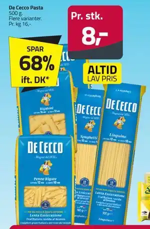 Fleggaard De Cecco Pasta tilbud