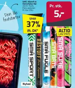 Fleggaard SMÅ, Råstoff el. Sismofytter Rør tilbud