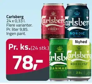 Fleggaard Carlsberg tilbud