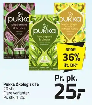 Fleggaard Pukka Økologisk Te tilbud