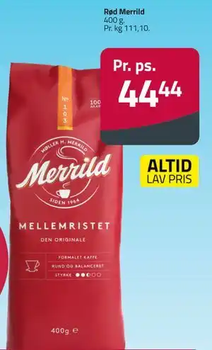 Fleggaard Rød Merrild tilbud