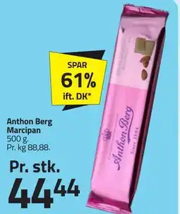 Fleggaard Anthon Berg Marcipan tilbud
