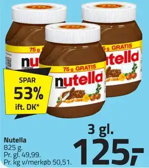 Fleggaard Nutella tilbud
