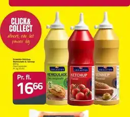 Fleggaard Graasten Ketchup, Remoulade el. Sennep tilbud