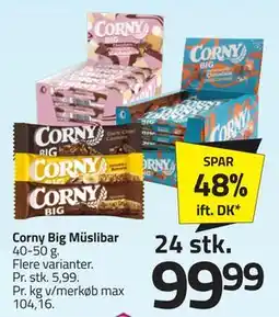 Fleggaard Corny Big Müslibar tilbud