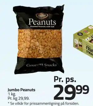 Fleggaard Jumbo Peanuts tilbud