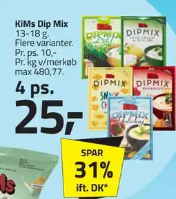 Fleggaard KiMs Dip Mix tilbud