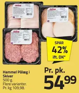 Fleggaard Hammel Pålæg i Skiver tilbud