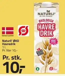 Fleggaard Naturli’ ØKO Havredrik tilbud