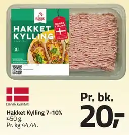 Fleggaard Hakket Kylling 7-10% tilbud
