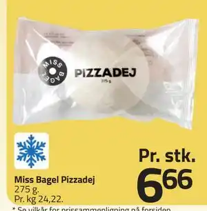 Fleggaard Miss Bagel Pizzadej tilbud