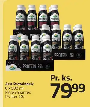 Fleggaard Arla Proteindrik tilbud