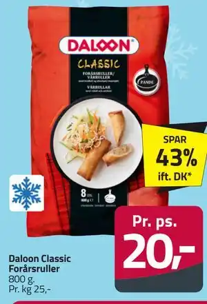 Fleggaard Daloon Classic Forårsruller tilbud