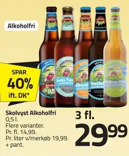 Fleggaard Skolvyst Alkoholfri tilbud