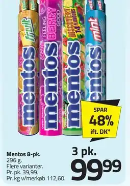 Fleggaard Mentos 8-pk tilbud