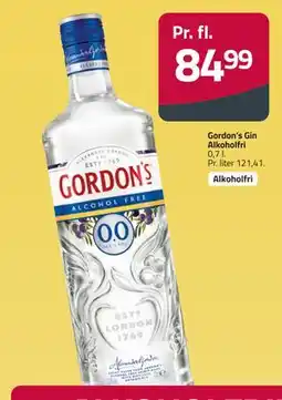 Fleggaard Gordon’s Gin Alkoholfri tilbud