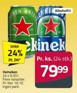 Fleggaard Heineken tilbud