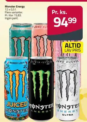 Fleggaard Monster Energy tilbud