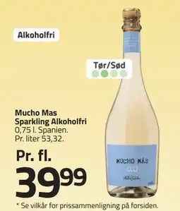 Fleggaard Mucho Mas Sparkling Alkoholfri tilbud