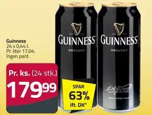 Fleggaard Guinness tilbud