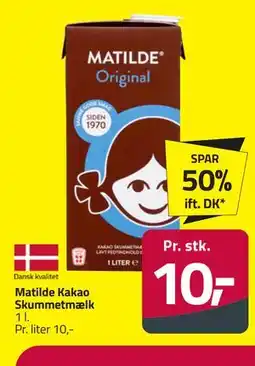 Fleggaard Matilde Kakao Skummetmælk tilbud