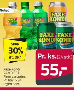 Fleggaard Faxe Kondi tilbud