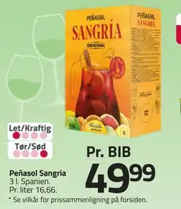Fleggaard Peñasol Sangria tilbud