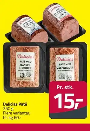 Fleggaard Delicias Paté tilbud